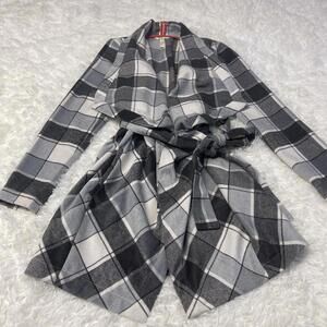 Matilda Jane Plaid Check it Twice Winter Coat XS